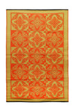 Primrose- Saffron: 4X6 Indoor/outdoor floor mat